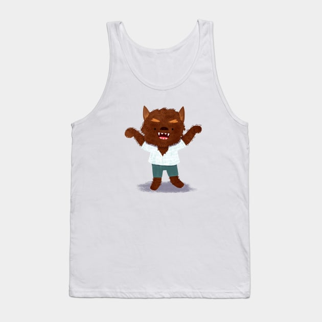 Wolfman Tank Top by julianamotzko